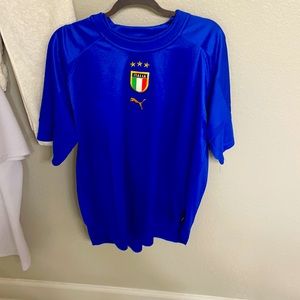 Italian soccer “2006” World Cup jersey